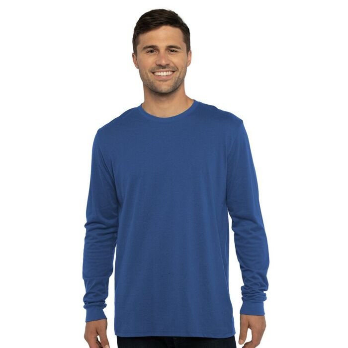 Unisex Sueded Long Sleeve T-Shirt Thumbnail