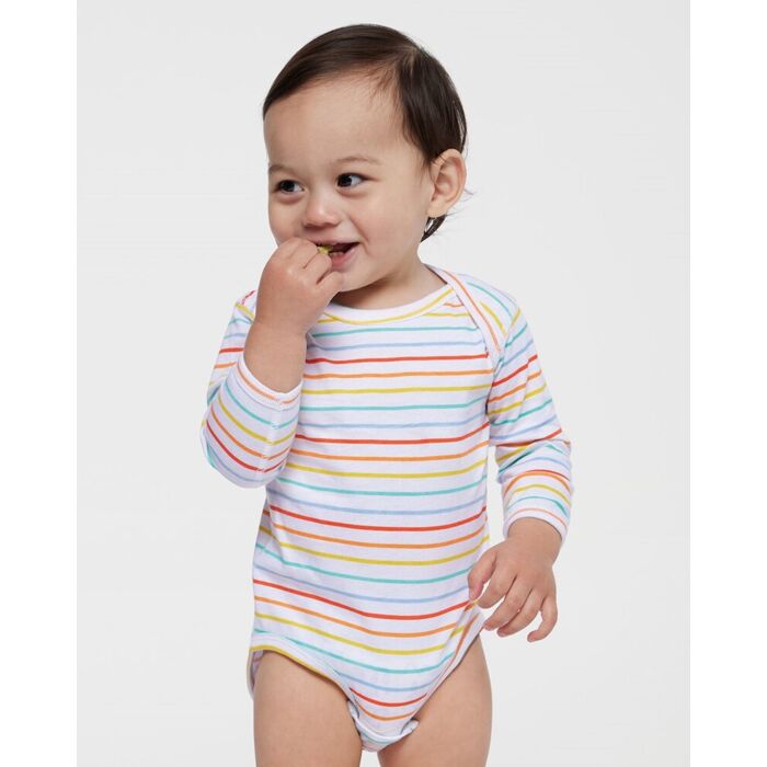 Infant Fine Jersey Long Sleeve Bodysuit Thumbnail